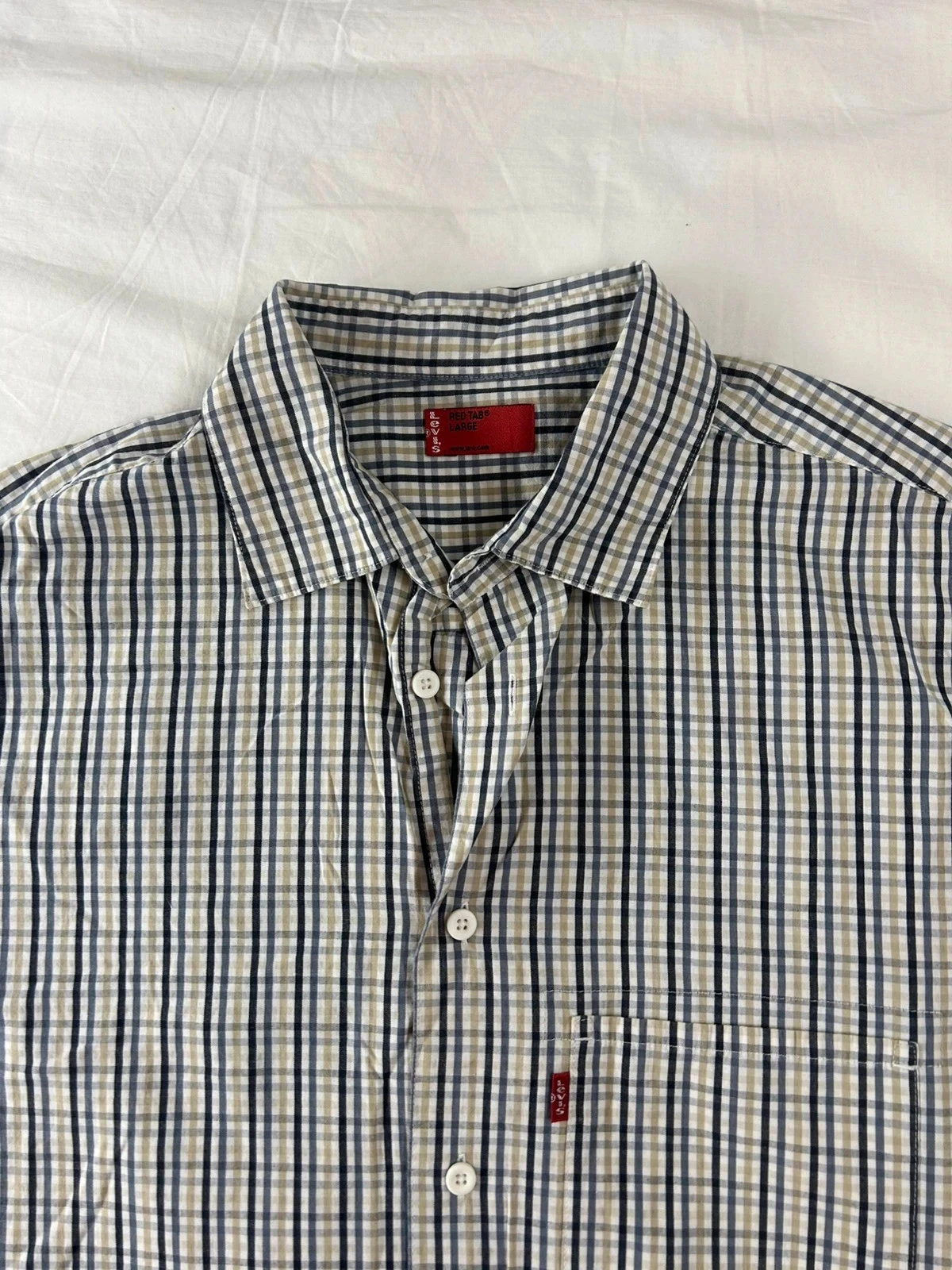 Vintage Levi's plaid shirt – photo 7